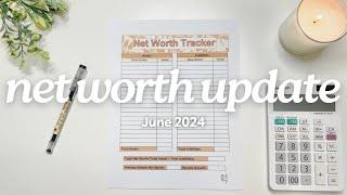 NET WORTH UPDATE | JUNE 2024 BUDGET | Reaching Financial Goals | Budget for Beginners | MONETS MONEY