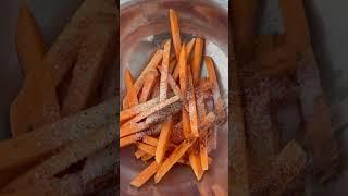 Perfect Air Fryer Sweet Potato Fries #airfryerrecipes