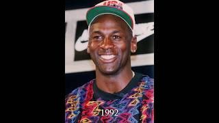 Michael Jordan evolution 1969-2024