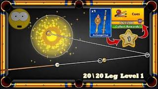 8 ball pool Golden Shot  20 Legendary Cue in Level 1 Coins 4M