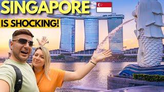 First Impressions of Singapore  (we were SHOCKED!)