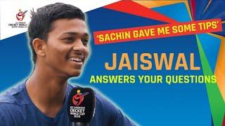 Yashasvi Jaiswal answers your questions!