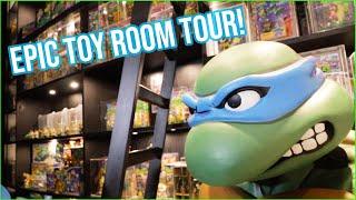 Epic 90s Toy Room Tour! @unpunched7515 Behind The Collector! TMNT, Street Sharks, Biker Mice & more!