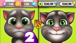 Unlimited Money - My Talking Tom 2 VS My Talking Tom - GAMEPLAY 4U
