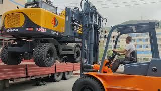 Diesel Forklift 15 Ton Loading Excavator