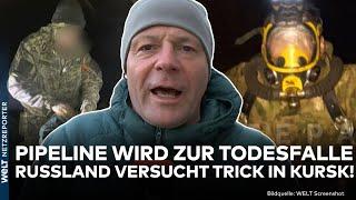 KRIEG IN UKRAINE: Gaspipeline wird zur Todesfalle! Putins Soldaten wollen Kessel in Kursk schließen