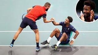 The Tennis Match That Turned Into a Circus Show | Gael Monfils VS. Benoit Paire