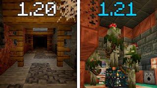 Minecraft 1.20 vs 1.21