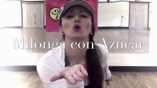 'Milonga con Azúcar' choreography by Yvette Wooding for dance fitness class