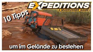 Expeditions - 10 Tipps um im Gelände zu bestehen [A Mudrunner Game] [Deutsch]