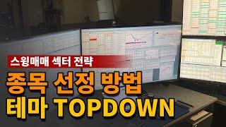 스윙매매 종목선정 섹터편