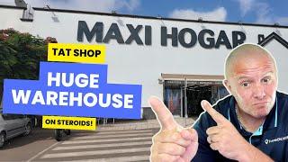 They Literally SELL EVERYTHING | The TAT SHOP Like No Other | Maxi Hogar Playa Honda Lanzarote