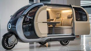 "2025 Revolutionary Three-Wheeled Camper for Modern Adventurers"