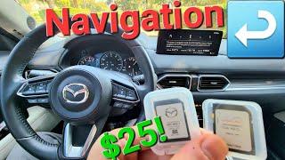 How-to UNLOCK your MAZDA Navigation!  (2021-2024 CX-5 shown) #cx30 #mazda3 #mx5 #cx9 #mazda6 #cx50