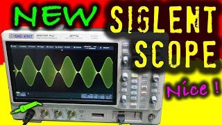 #696 NEW Siglent SDS2104X Plus Touchscreen Oscilloscope Unboxing and First Look! - Part 1