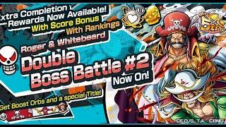 The DOUBLE BOSS BATTLE Gold D ROGER & WHITE Beard| One Piece Bounty| opbr