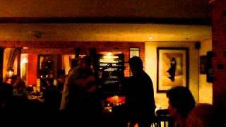 Cristofe Sors singing  Bamboleo  Live at The Bell Gt Paxton