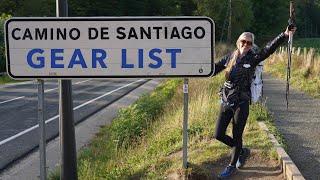 Camino de Santiago Gear List (New Pack)