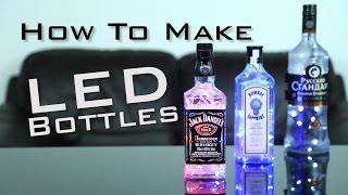 DIY: HOW TO MAKE LIGHT UP BOTTLES | Super Simple