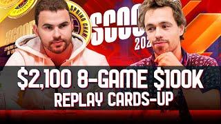 SCOOP 85-H $2,100 8-Game wizowizo | Internett93o | aDrENalin710 Poker Replay $100 Gtd