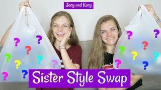 SISTER STYLE SWAP ~ BACK TO SCHOOL ~ Jacy and Kacy