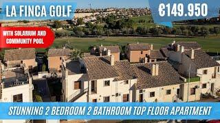 South facing 2 bedroom apartment overlooking the golf course - La Finca Golf - €149.950