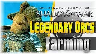 Farming Legendary Orcs! | Middle-Earth Shadow Of War #5 | Broken Sword Gameplay