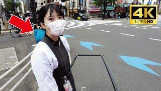 A cute Japanese girl Momo-chan guided me around Asakusa by rickshaw | Rickshaw in Asakusa, Tokyo