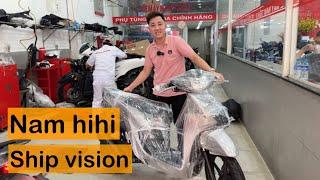 Nam hihi ship vision xám titan về Bình Định - Nam hihi ship xe toàn quốc