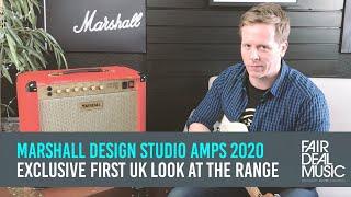 Exclusive first UK look at the Marshall Design Studio Amps 2020