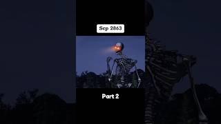 SCP-2863 Part 2 - "Monsters are invading" #scp #scpfoundation #viral #shorts #animation
