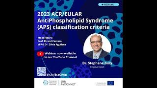 2023 ACR/EULAR AntiPhospholipid Syndrome (APS) classification criteria