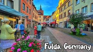 Fulda, Deutschland-Rundgang 4K 60fps – Eine wunderschöne deutsche Stadt