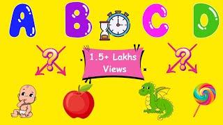 ABC Quiz | Alphabet Test  | Kids Fun Learning #abclearning #kidseducation #quiz #aforapple