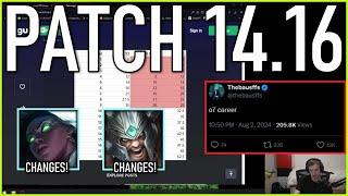 Nemesis reacts to PBE Changes 14.16