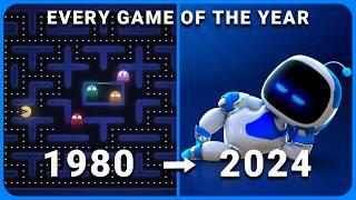 Evolution of Game of the Year Winner 1980-2024