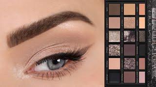 Easy & Soft Everyday Eyeshadow Tutorial | Huda Beauty Pretty Grunge Palette