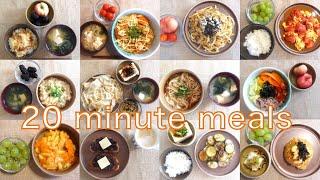 What I eat in a week alone   Japanese and Asian meal ideas