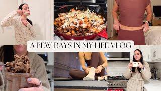 VLOG: new early morning workout routine, high protein meals, ninja creami recipe, healthy winter arc