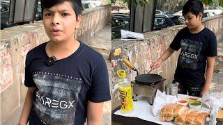 वड़ा पाव बॉय ने शुरू किया अपना अलग बिजनेस  hardworking vada boy delhi street food | viral vada boy