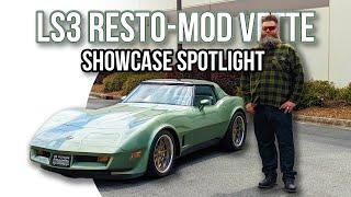 Showcase Spotlight  -  LS3 1982 Corvette Resto-Mod 525 hp V8  -  SOLD  -  #137123