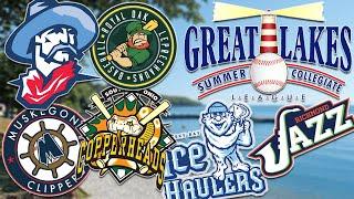 Great Lakes Summer Collegiate League Baseball - All Logos RANKED