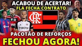 ACERTOU NESSA TERÇA! FLAMENGO OFICIALIZA ATACANTE! ROGER GUEDES FECHADO! NOTICIAS DO FLAMENGO