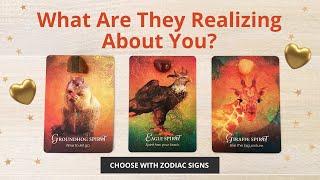 WHAT ARE THEY REALIZING ABOUT YOU? ️PICK A CARD  LOVE TAROT READING  TWIN FLAMES  SOULMATES