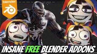 Top 10 New Free Blender Addons in 2024