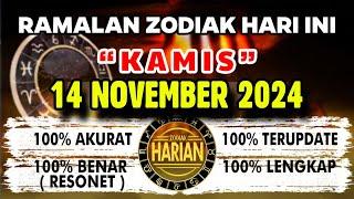 RAMALAN ZODIAK HARI INI KAMIS 14 NOVEMBER 2024 LENGKAP DAN AKURAT