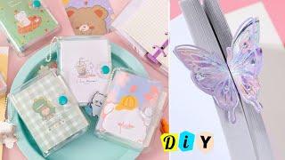 DIY cute stationery / How to make stationery supplies at  home/ easy crafts/ handmade stationery