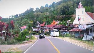 Jalan dari Kota Makale ke Bandara Toraja Buntu Kunik