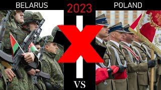 Belarus vs Poland Military Power Comparison 2023 | Xversus Military