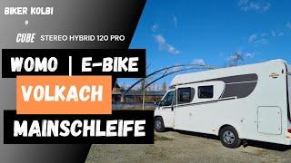 Wohnmobil Stellplatz Volkach | Mainschleife | Carado T334 | CUBE Stereo Hybrid 120